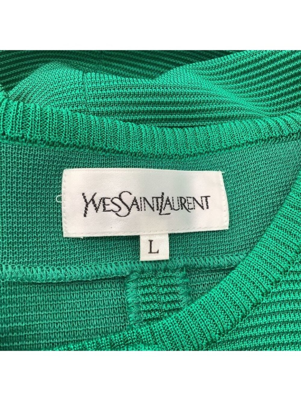 ★SOLD★ Saint Laurent Yves Vintage Set L Green Jacket - Picture 6 of 7